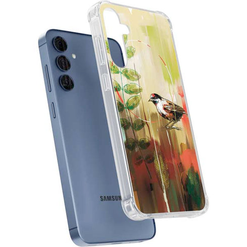 Two Little Birds Galaxy A55 5G Clear Case