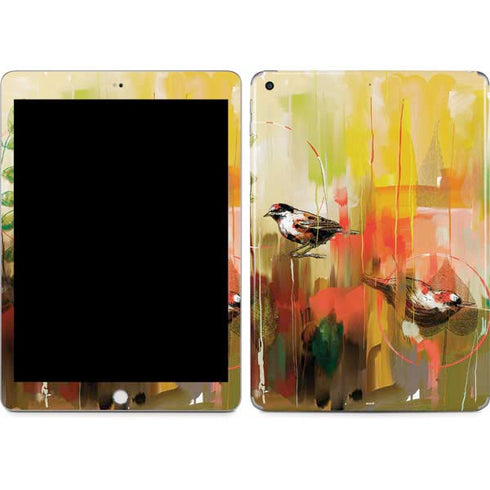 Two Little Birds Apple iPad Skin
