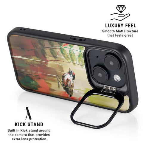 Two Little Birds iPhone 14 Kickstand Case