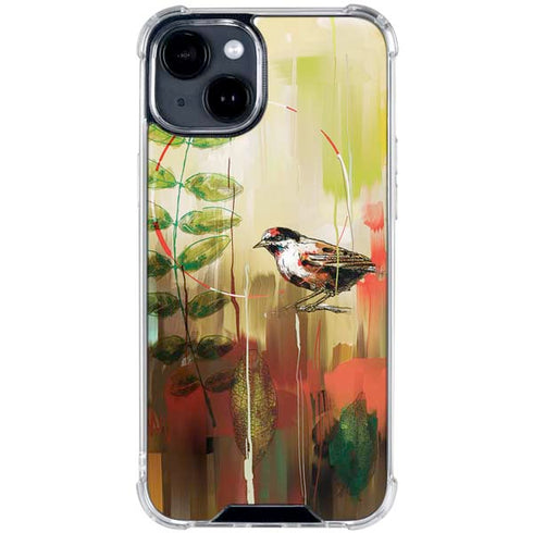 Two Little Birds iPhone 15 Clear Case
