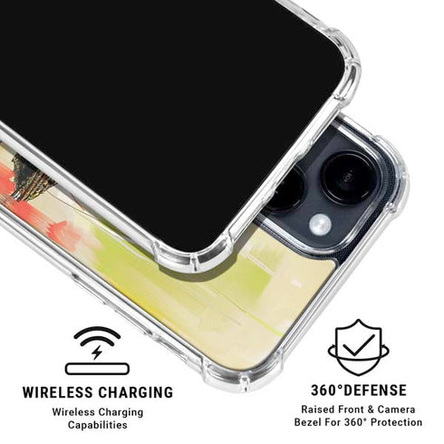 Two Little Birds iPhone 15 Clear Case