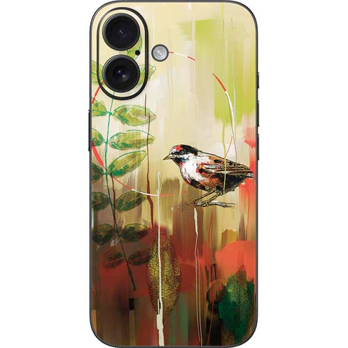 Two Little Birds iPhone 16 Skin