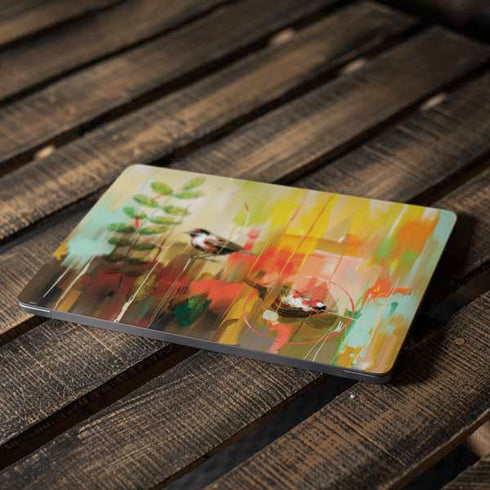 Two Little Birds Apple MacBook Air Skin