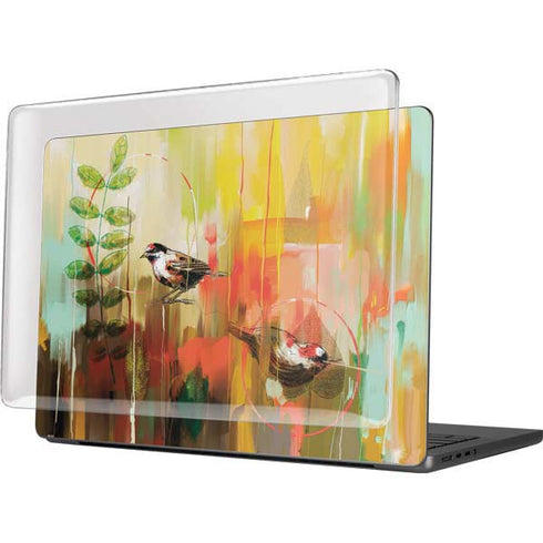 Two Little Birds MacBook Pro 14in (2021-24) Case plus Skin