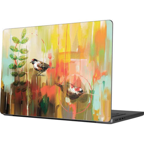 Two Little Birds Apple MacBook Pro 14-inch Skin