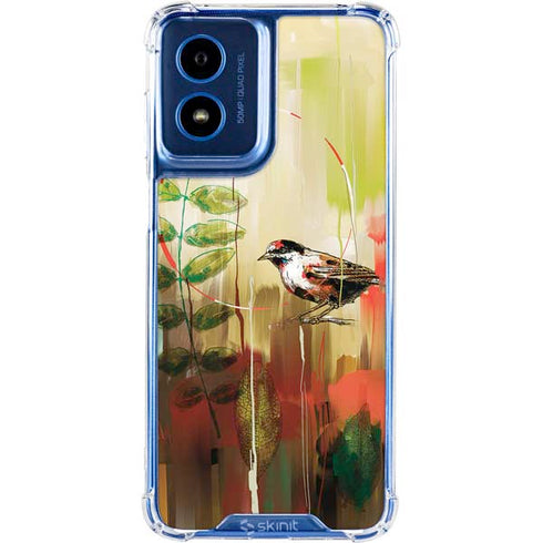 Two Little Birds Moto G 5G (2024) Clear Case