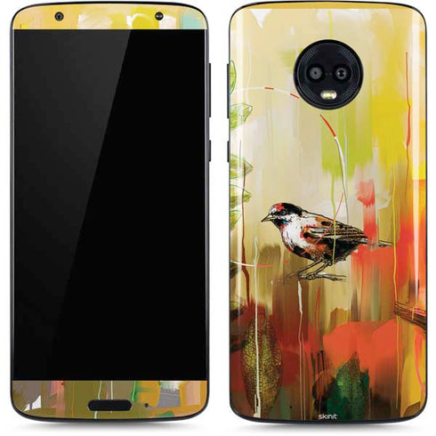 Two Little Birds Moto G6 Skin