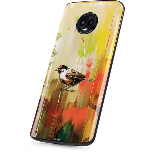 Two Little Birds Moto G6 Skin