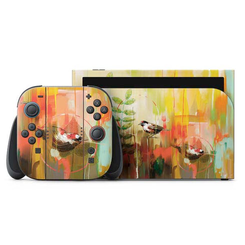 Two Little Birds Nintendo Switch 2 (2025) with Joy-Con Skin