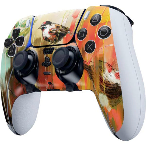 Two Little Birds PS5 DualSense Edge Pro Controller Skin