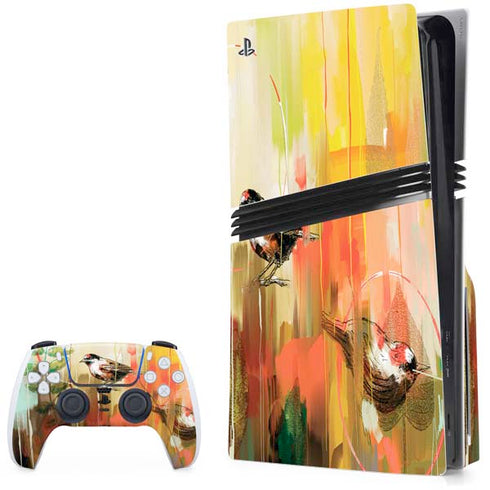 Two Little Birds PS5 Pro Disk Bundle Skin