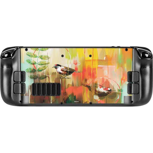 Two Little Birds Steam Deck Handheld Gaming Computer Skin