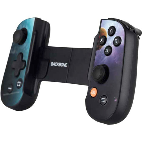 StockTrek Two Planets Born from the Same Star Backbone One for iPhone Game Controller Skin