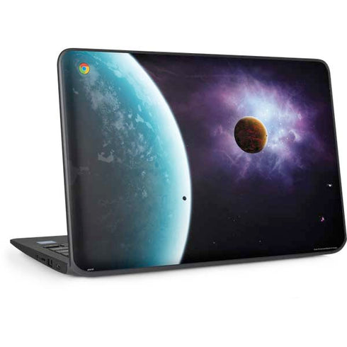 StockTrek Two Planets Born from the Same Star HP Chromebook Skin