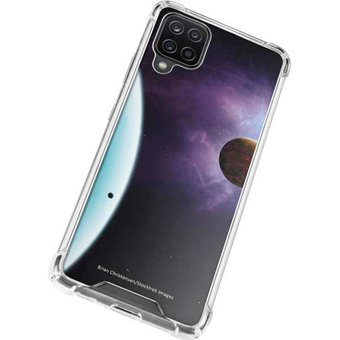 StockTrek Two Planets Born from the Same Star Galaxy A12 Clear Case