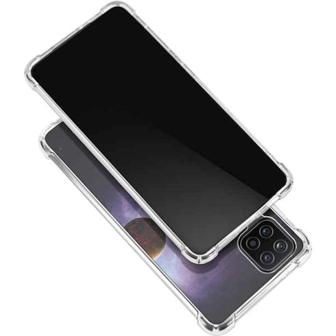 StockTrek Two Planets Born from the Same Star Galaxy A12 Clear Case