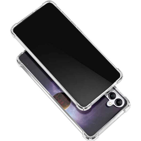 StockTrek Two Planets Born from the Same Star Galaxy A16 5G Clear Case