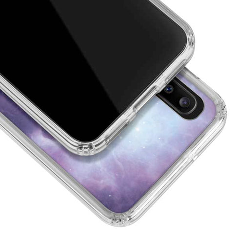 StockTrek Two Planets Born from the Same Star Galaxy A20 Clear Case