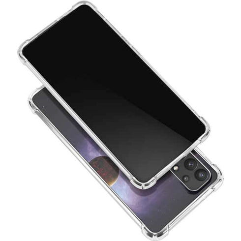StockTrek Two Planets Born from the Same Star Galaxy A32 5G Clear Case
