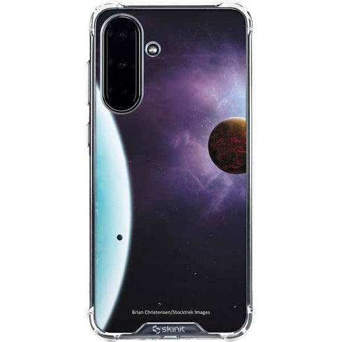 StockTrek Two Planets Born from the Same Star Galaxy A36 5G Clear Case