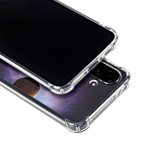 StockTrek Two Planets Born from the Same Star Galaxy A36 5G Clear Case