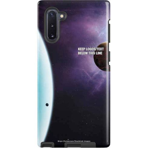 StockTrek Two Planets Born from the Same Star Galaxy Note 10 Pro Case