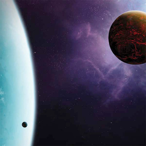 StockTrek Two Planets Born from the Same Star Galaxy Note 8 Skin