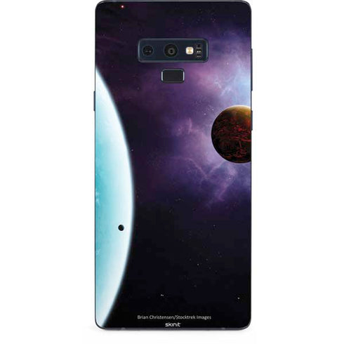 StockTrek Two Planets Born from the Same Star Galaxy Note 9 Skin