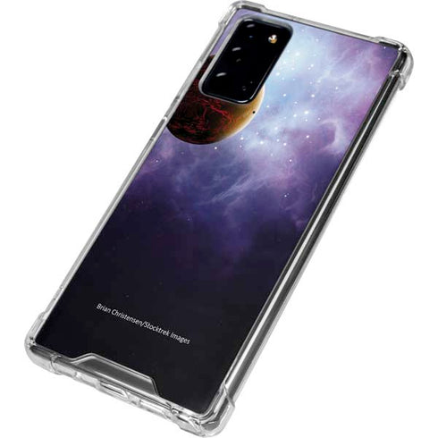 StockTrek Two Planets Born from the Same Star Galaxy Note20 5G Clear Case