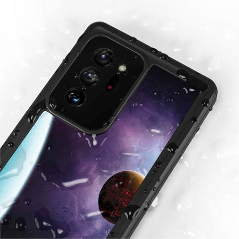 StockTrek Two Planets Born from the Same Star Galaxy Note20 Ultra 5G Waterproof Case