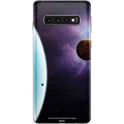 StockTrek Two Planets Born from the Same Star Galaxy S10 Skin