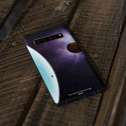 StockTrek Two Planets Born from the Same Star Galaxy S10 Skin