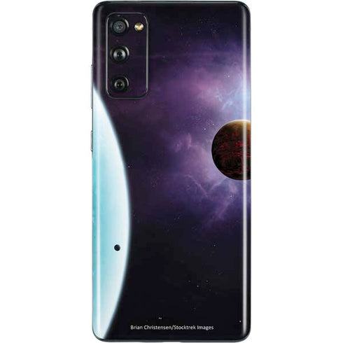 StockTrek Two Planets Born from the Same Star Galaxy S20 Fan Edition Skin