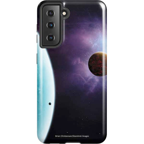 StockTrek Two Planets Born from the Same Star Galaxy S21 5G Pro Case