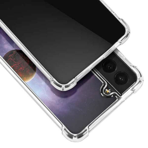 StockTrek Two Planets Born from the Same Star Galaxy S21 FE Clear Case