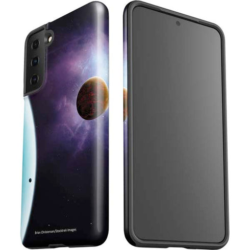 StockTrek Two Planets Born from the Same Star Galaxy S21 FE Pro Case