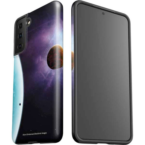 StockTrek Two Planets Born from the Same Star Galaxy S21 Plus 5G Pro Case