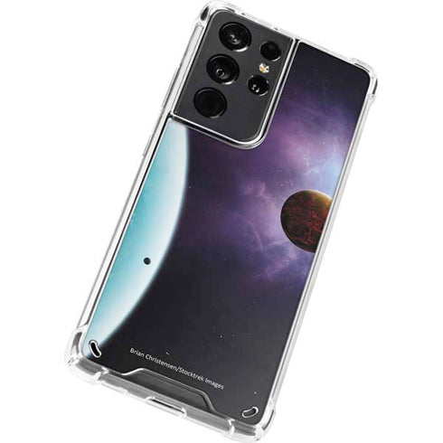 StockTrek Two Planets Born from the Same Star Galaxy S21 Ultra 5G Clear Case