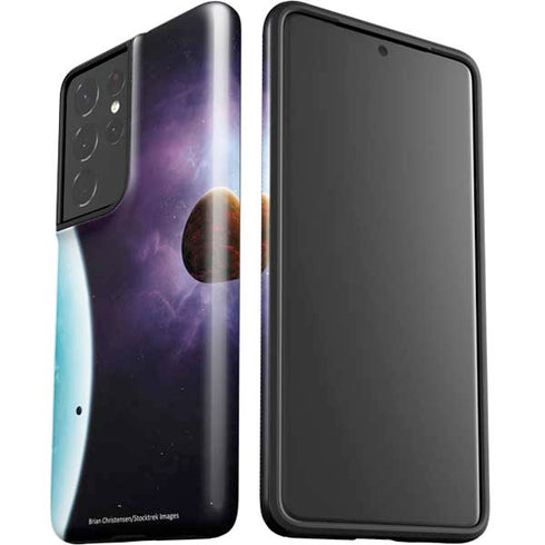StockTrek Two Planets Born from the Same Star Galaxy S21 Ultra 5G Pro Case