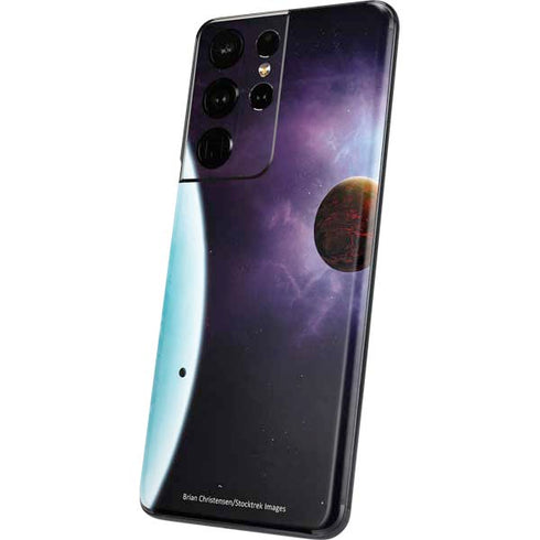 StockTrek Two Planets Born from the Same Star Galaxy S21 Ultra 5G Skin