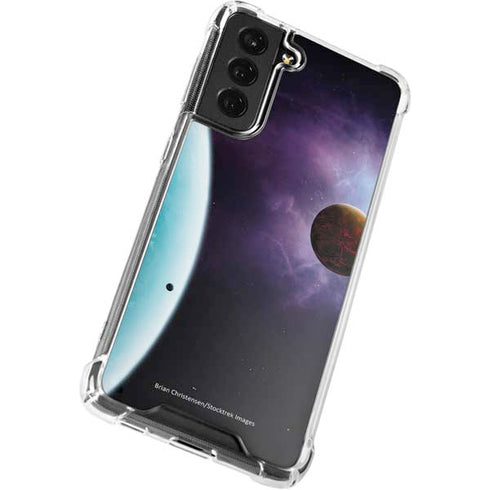 StockTrek Two Planets Born from the Same Star Galaxy S22 Plus Clear Case