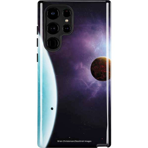 StockTrek Two Planets Born from the Same Star Galaxy S22 Ultra Pro Case