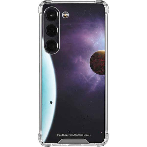 StockTrek Two Planets Born from the Same Star Galaxy S23 Clear Case