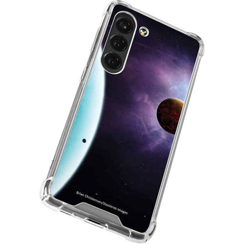 StockTrek Two Planets Born from the Same Star Galaxy S23 Clear Case