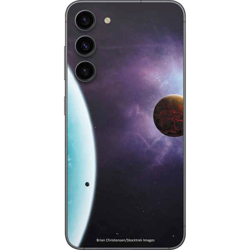 StockTrek Two Planets Born from the Same Star Galaxy S23 FE Skin