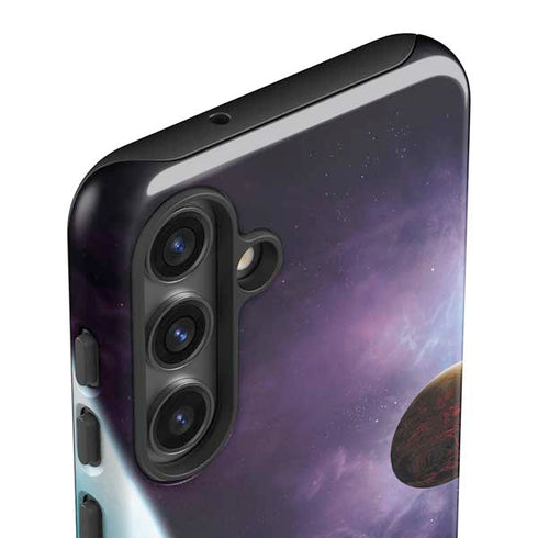 StockTrek Two Planets Born from the Same Star Galaxy S25 Impact Case