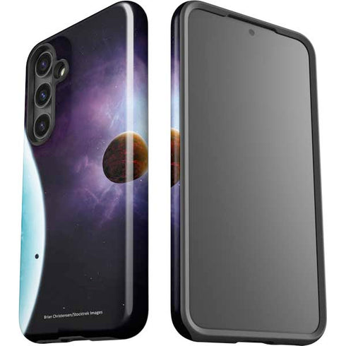 StockTrek Two Planets Born from the Same Star Galaxy S25 Impact Case