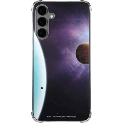 StockTrek Two Planets Born from the Same Star Galaxy S24 Plus Clear Case