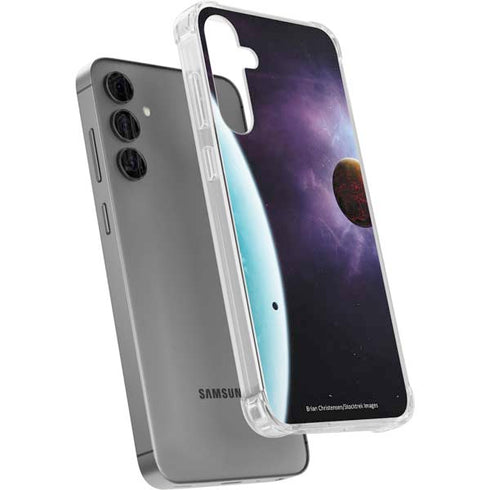 StockTrek Two Planets Born from the Same Star Galaxy S24 Plus Clear Case