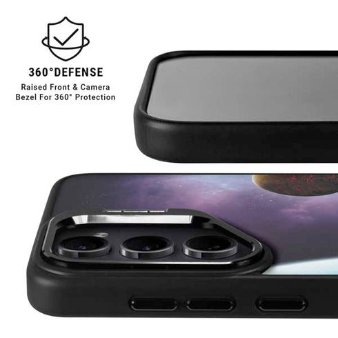 StockTrek Two Planets Born from the Same Star Galaxy S24 Plus Kickstand Case